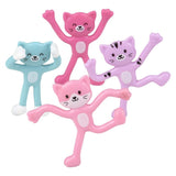 Mini Bendable Cats (48 Pc Poly Bag)