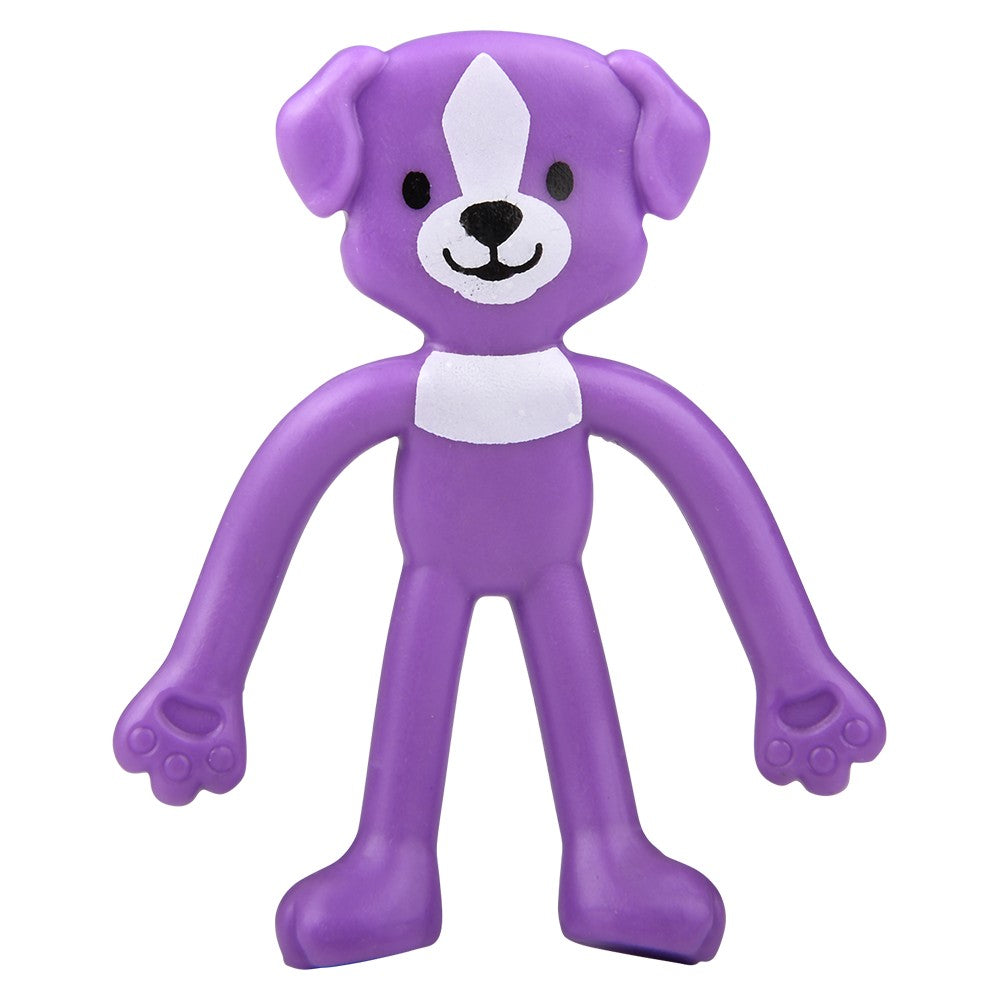 Mini Bendable Dog Figures (48 Pc Poly Bag)