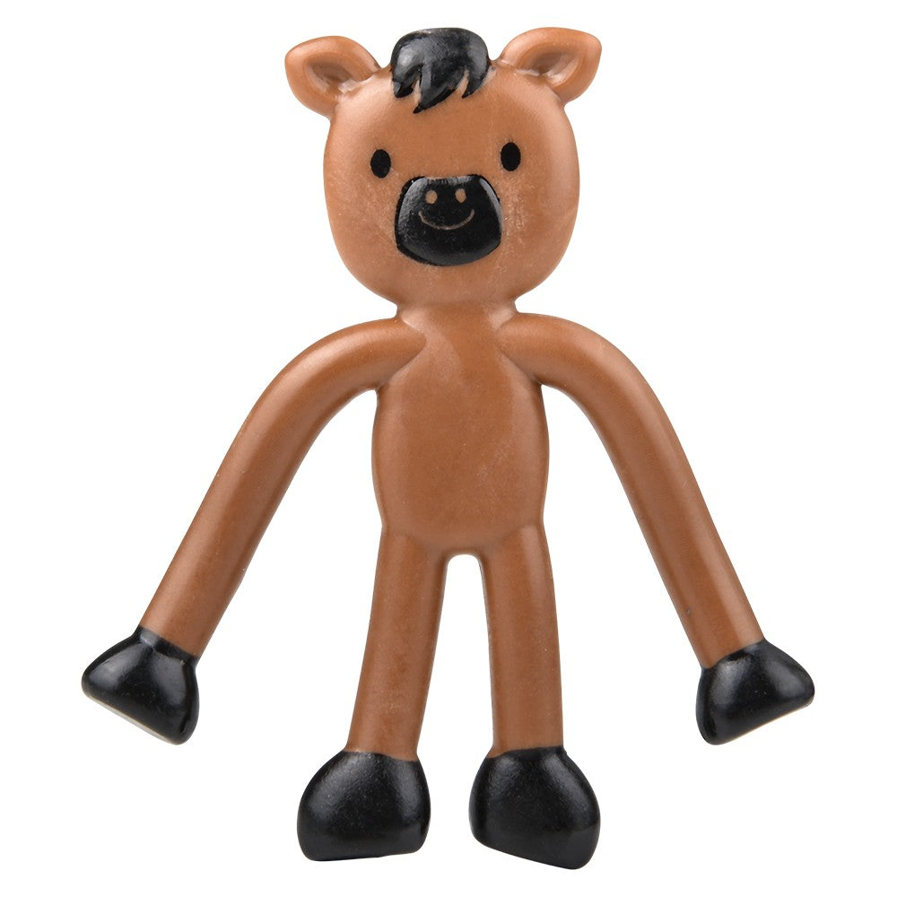 Mini Bendable Farm Animals (48 Pc Poly Bag)