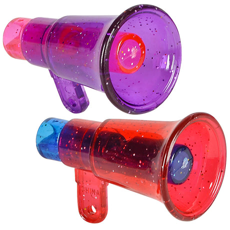 Glitter Megaphone Whistle (1 DZ)