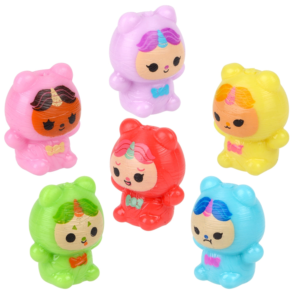 Mini Doll Collection Squeezy Figurines (100 Ct)