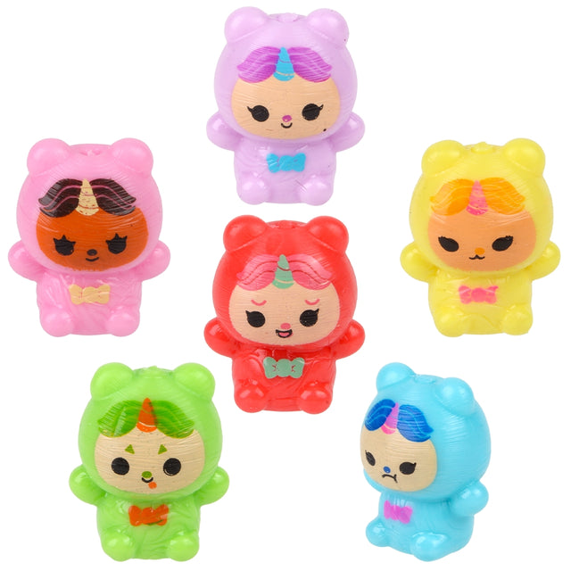 Mini Doll Collection Squeezy Figurines (100 Ct)