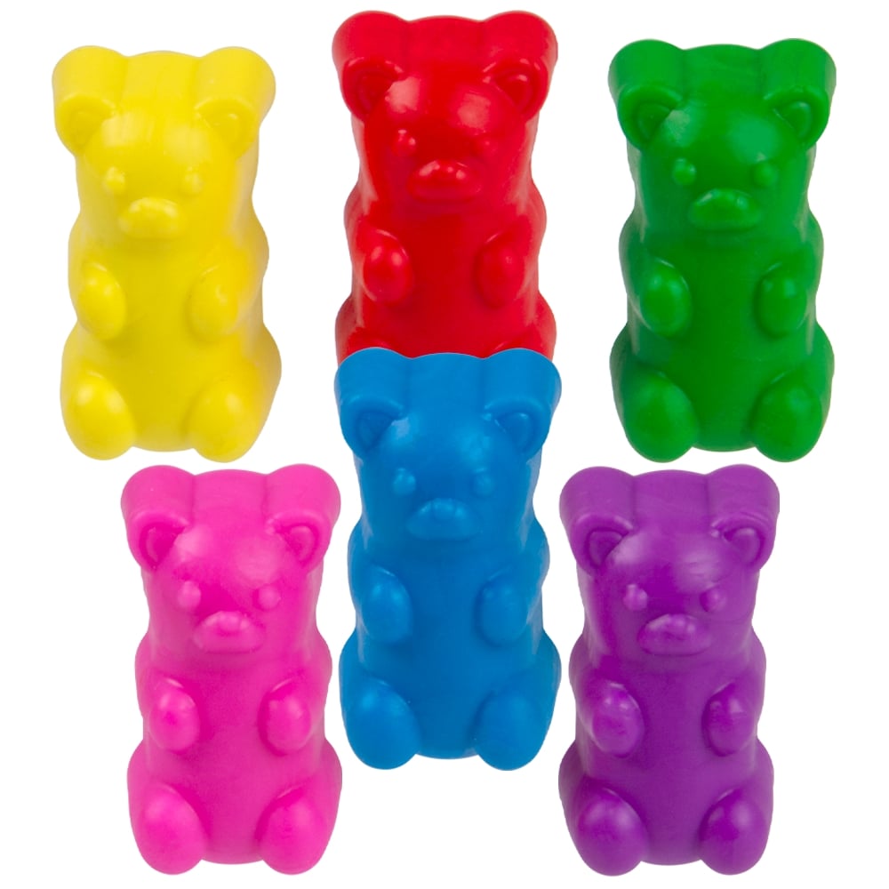 Mini Yummy Bear Squeezy Figurines