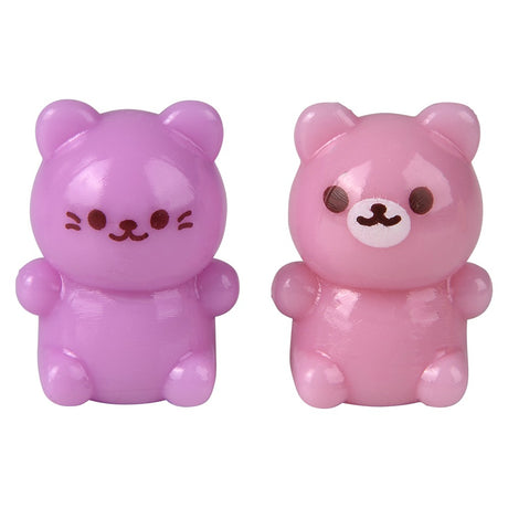 Mini Kawaii Animal Squeezy Figurines (100 Ct)