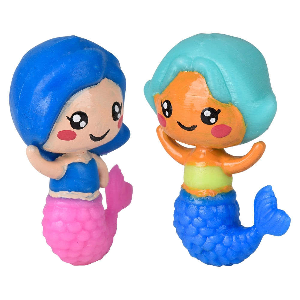 Mini Mermaid Squeezy Figurines 100ct