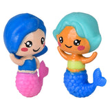 Mini Mermaid Squeezy Figurines 100ct