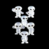 Glow In The Dark Mini Alien Figurines (1 UNT)