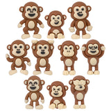 Mini Monkey Figurines 1"