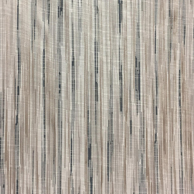 Sloane Jacquard Fabric - Two Tone Striped, 55" Width (1 Yard)