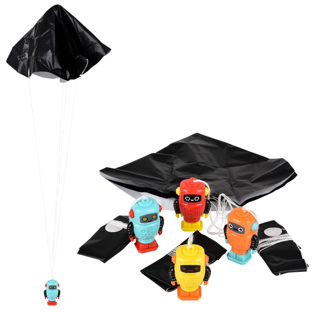 Robot Paratrooper Mini Toy (24 Pc Unit)