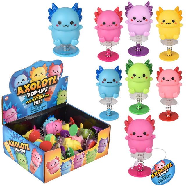 Axolotl Pop-Ups (24 Pc Display)
