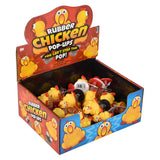 Rubber Chicken Pop-Ups (24 Pc Display)