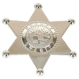 Plastic Sheriff Badge (1 DZ)
