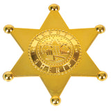 Plastic Sheriff Badge (1 DZ)