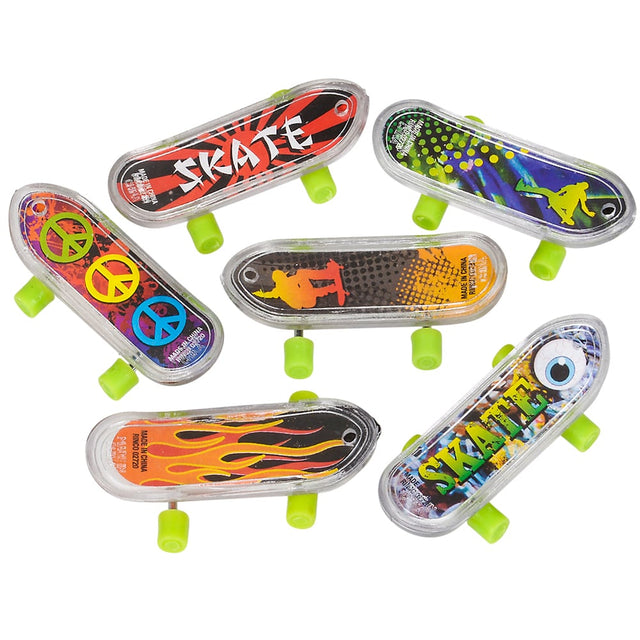 Mini Skateboard Assortment (144 Pc Poly Bag)