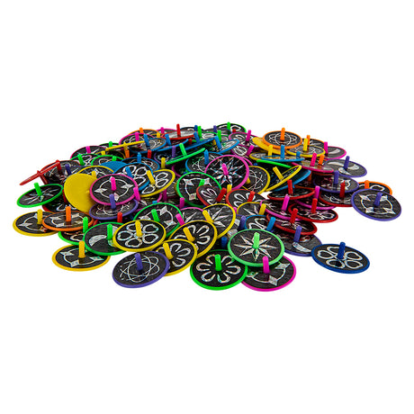 Laser Spin Top 1.5" (144 Pc Poly Bag)
