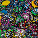 Laser Spin Top 1.5" (144 Pc Poly Bag)