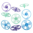 Spinning Tops (144 Pc Poly Bag)