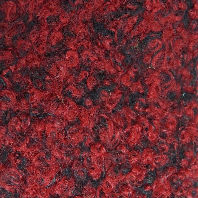 Burgundy Sherpa Teddy Knit Fabric