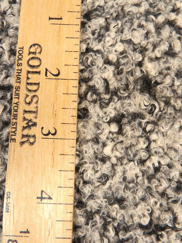 Mustard Sherpa Teddy Knit Fabric
