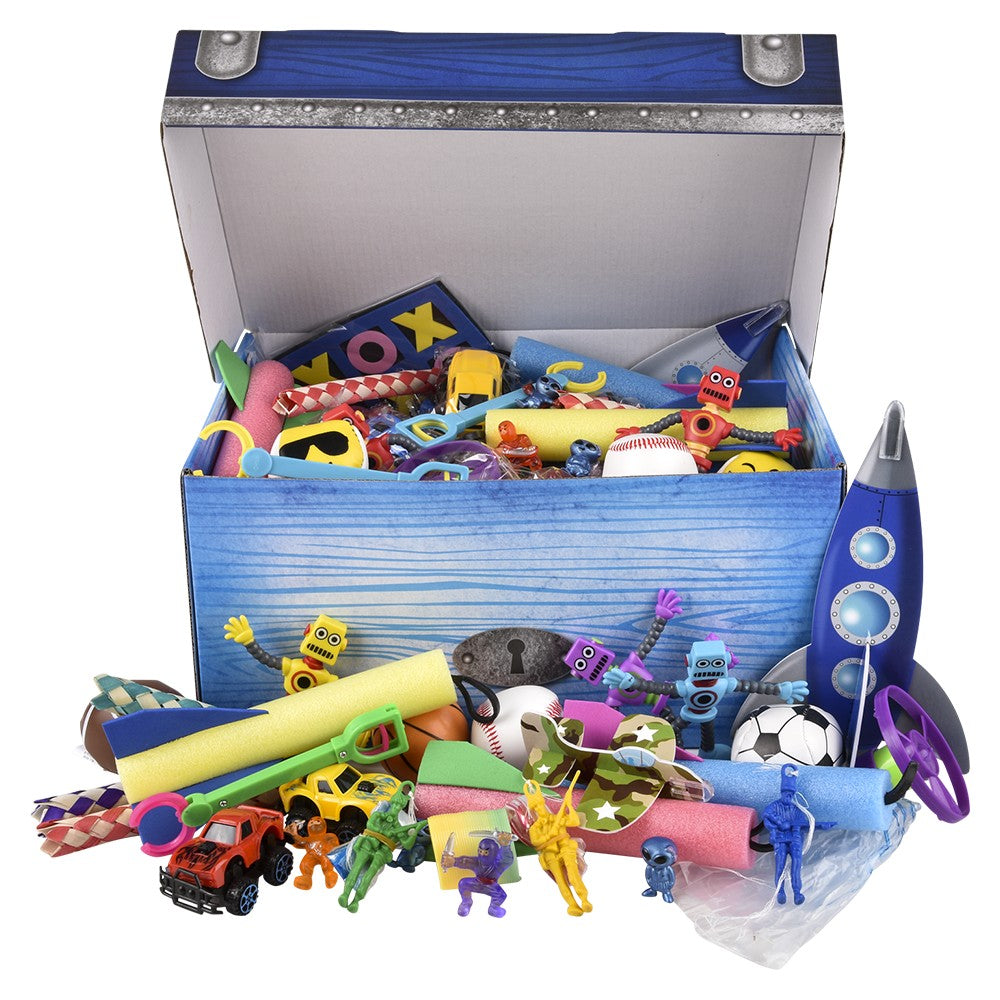 Toy Assortment Treasure Chest (100 PC Box)