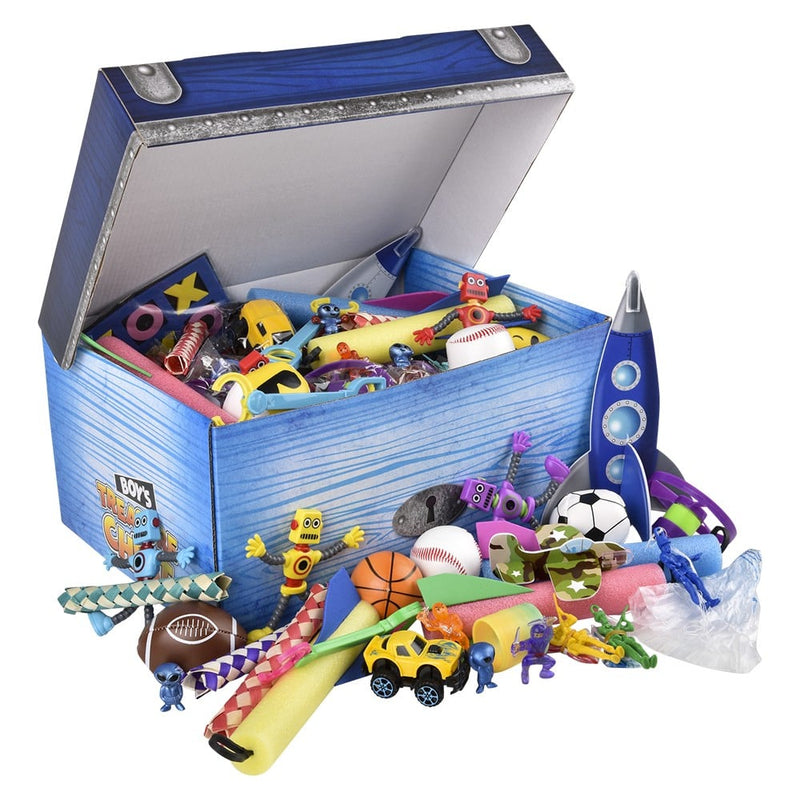 Toy Assortment Treasure Chest (100 PC Box)