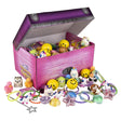 Toy Assortment Girl Treasure Chest (100 Pc Box)