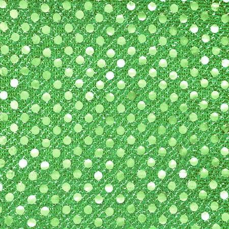 Kelly Green Small Confetti Dots Sequin,