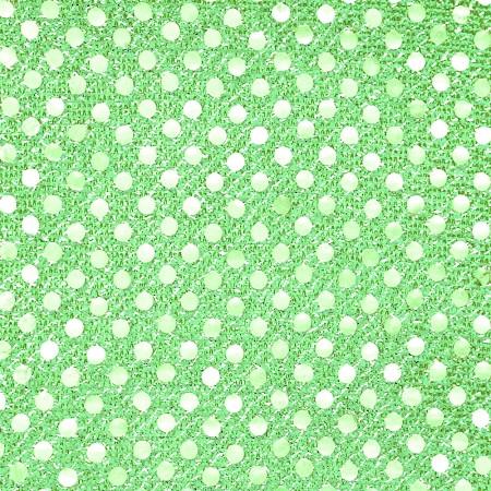Lime Small Confetti Dots Sequin,