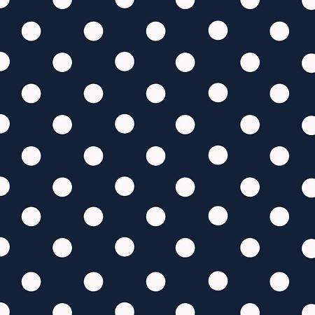 Poly Cotton Small Polka Dot Print Fabric