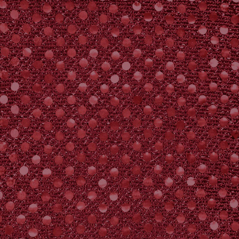 Burgundy Small Confetti Dots Sequin,
