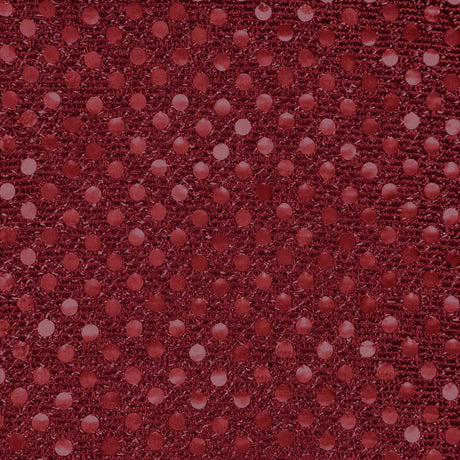Burgundy Small Confetti Dots Sequin,