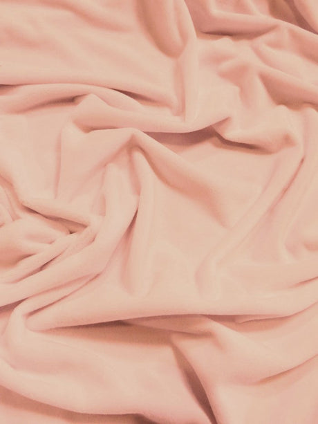 Coral Minky Solid Baby Soft Fabric