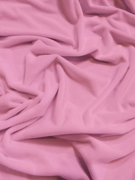 Minky Solid Baby Soft Fabric Dark Rose