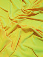 Neon Yellow Minky Solid Baby Soft Fabric