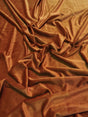 Rust Minky Solid Baby Soft Fabric