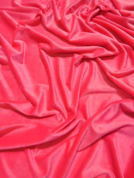 Watermelon Minky Solid Baby Soft Fabric