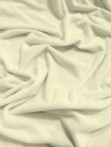 Whisper White Minky Solid Baby Soft Fabric