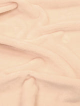 Nude Pink Minky Solid Baby Soft Fabric