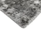 Brisa Shag Viscose Polyester Fabric - Smoke Silver, Shag, 2" Pile Height (1 Rug)
