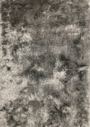 Brisa Shag Viscose Polyester Fabric - Smoke Silver, Shag, 2" Pile Height (1 Rug)