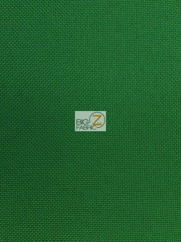 Solid Canvas Outdoor Waterproof PVC Backing Fabric Hunter Green