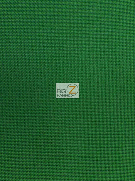 Solid Canvas Outdoor Waterproof PVC Backing Fabric Hunter Green
