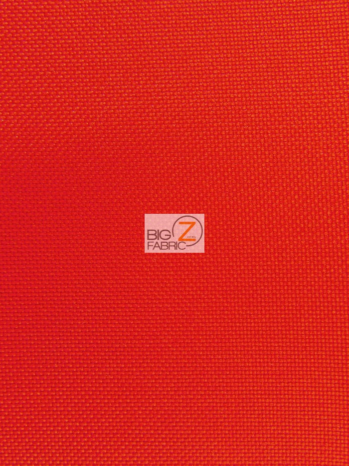Solid Red Outdoor Waterproof PVC Backing Fabric