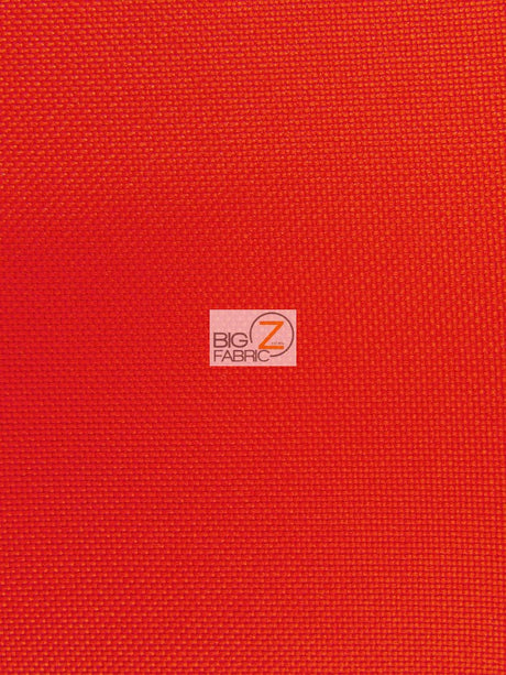 Solid Red Outdoor Waterproof PVC Backing Fabric