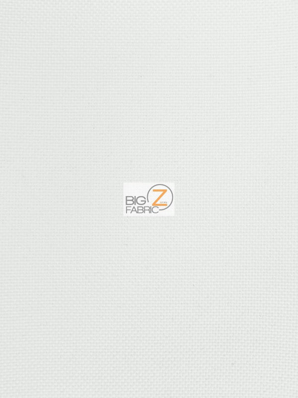 Solid White Canvas Outdoor Waterproof PVC Backing Fabric