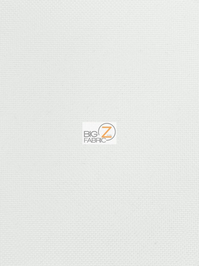 Solid White Canvas Outdoor Waterproof PVC Backing Fabric