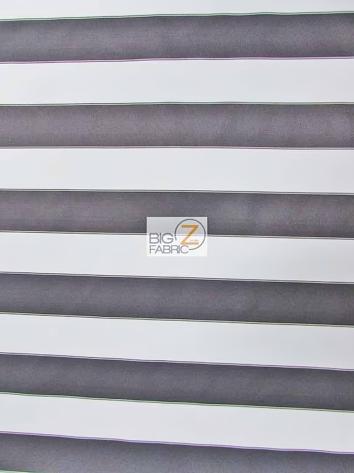 2 Tone Stripe Deck Canvas Outdoor Waterproof Fabric Black/White Sold By The Yard