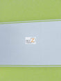 2 Tone Stripe Deck Canvas Outdoor Waterproof Fabric Lime/White Sold By The Yard