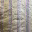 Solara Fabric 100 Percent Silk Taffeta Fabric - Multicolored Stripe, 54" Width (1 Yard)